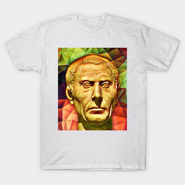 Suetonius Snow Portrait | Suetonius Artwork 15 T-Shirt by JustLit